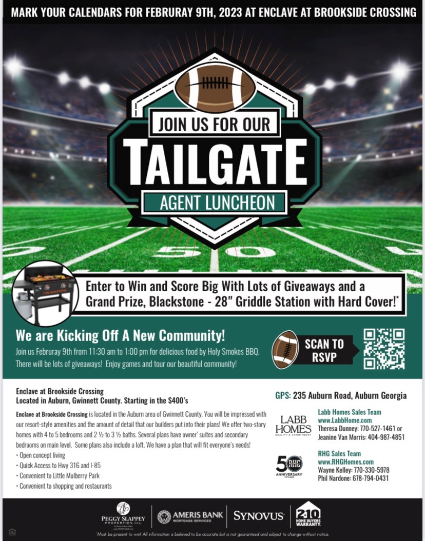 Labb Homes Kickoff Celebration at Enclave at Brookside Crossing!